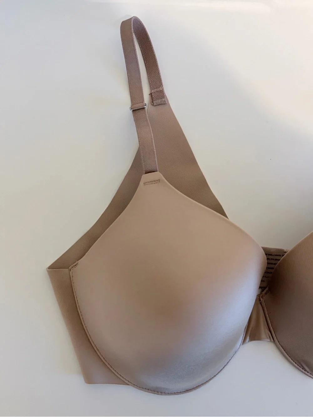 Soma Vanishing Back Full Coverage Bra | 36C | Nude Beige | NWOT